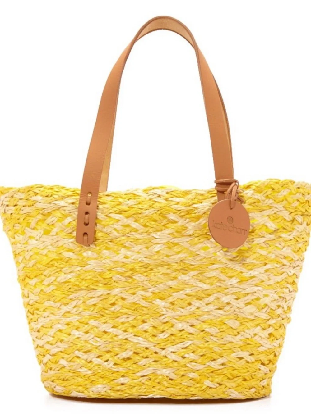 N/A straw tote
